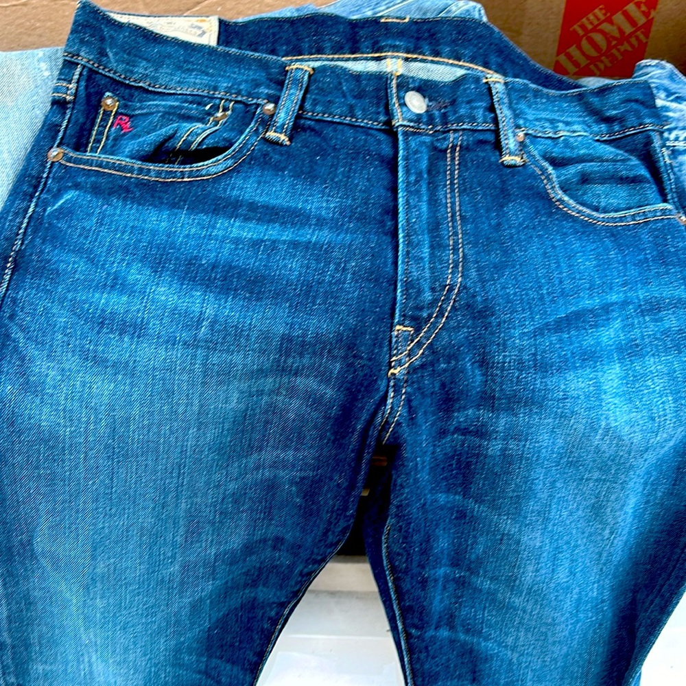 Polo Ralph Lauren denim apparel Verick slim straight.  34/30